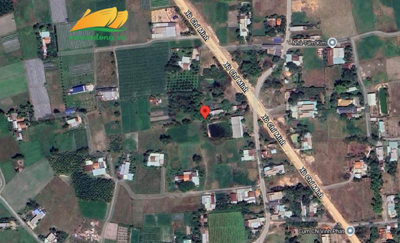 27.444.01 1728m2 thổ cư cách đường Hồ Chí Minh 100m